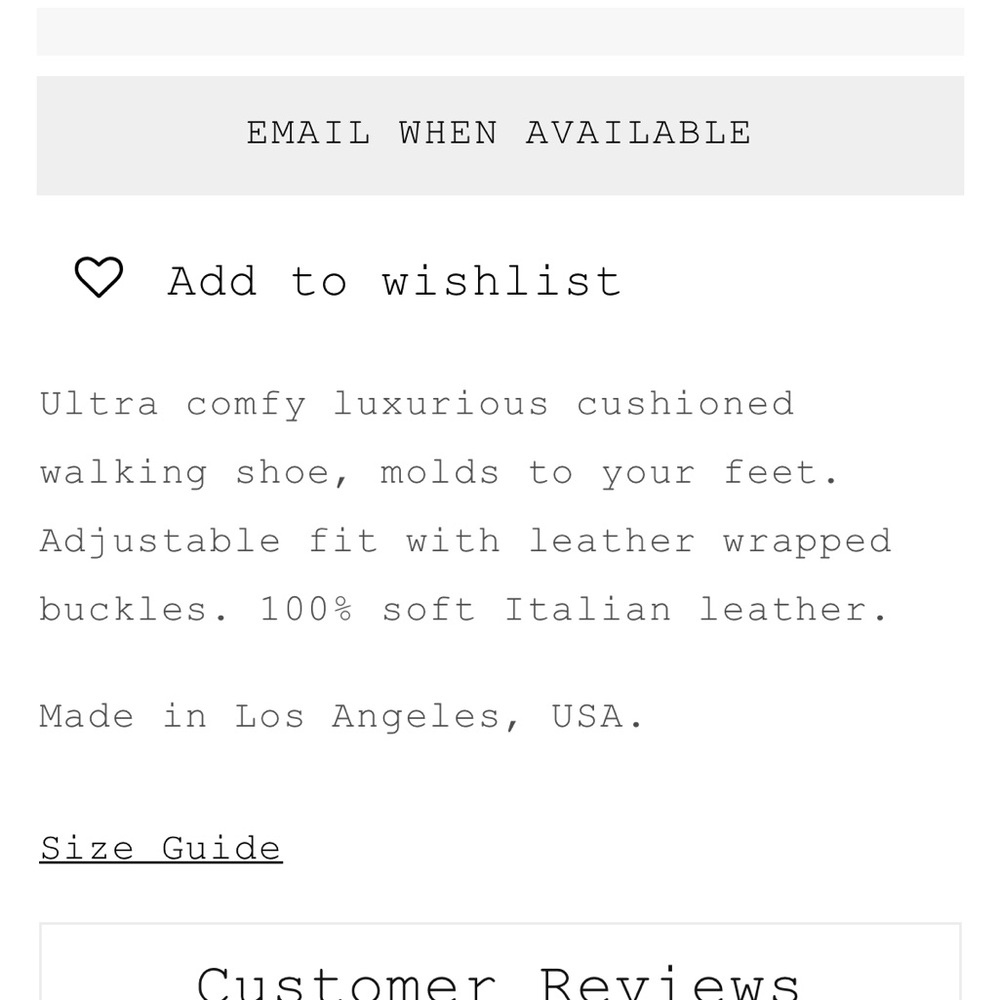 Beklina Travel Sandals. sold out online!

Made in Los Angeles, USA. - Picture 2 of 3